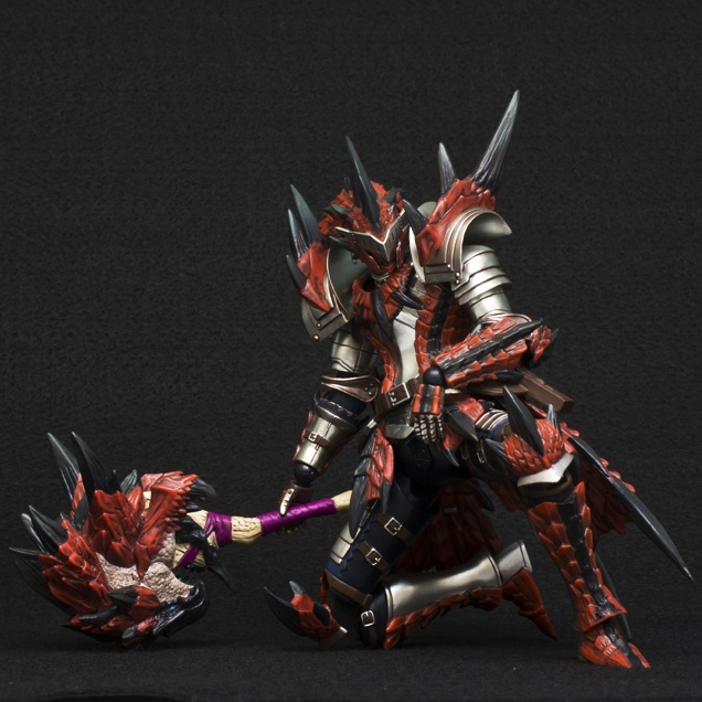 モンスターハンター4 フル稼働アクションフィギュア レウスシリーズ