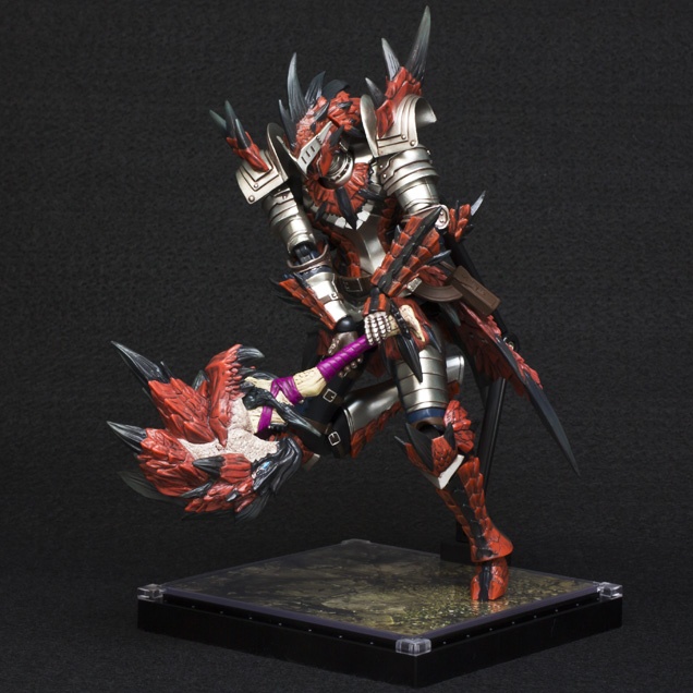 希少】モンスターハンター4 レウスシリーズ装備ハンター 剣士 千値練