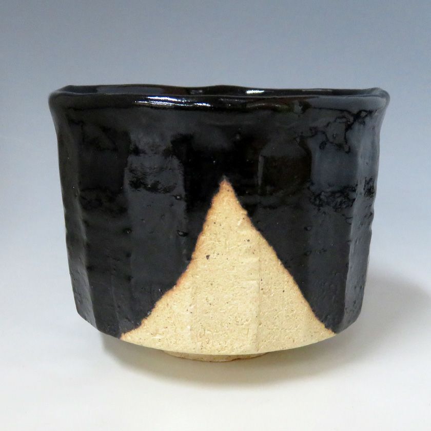 茶道具 抹茶茶碗（まっちゃちゃわん） 瀬戸黒茶碗 小原木写 西尾 香舟