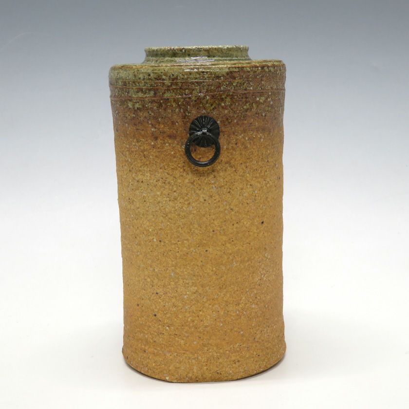 茶道具 花入（はないれ） 信楽焼 旅枕 掛花入 宇田 佐平 | 千年の香り