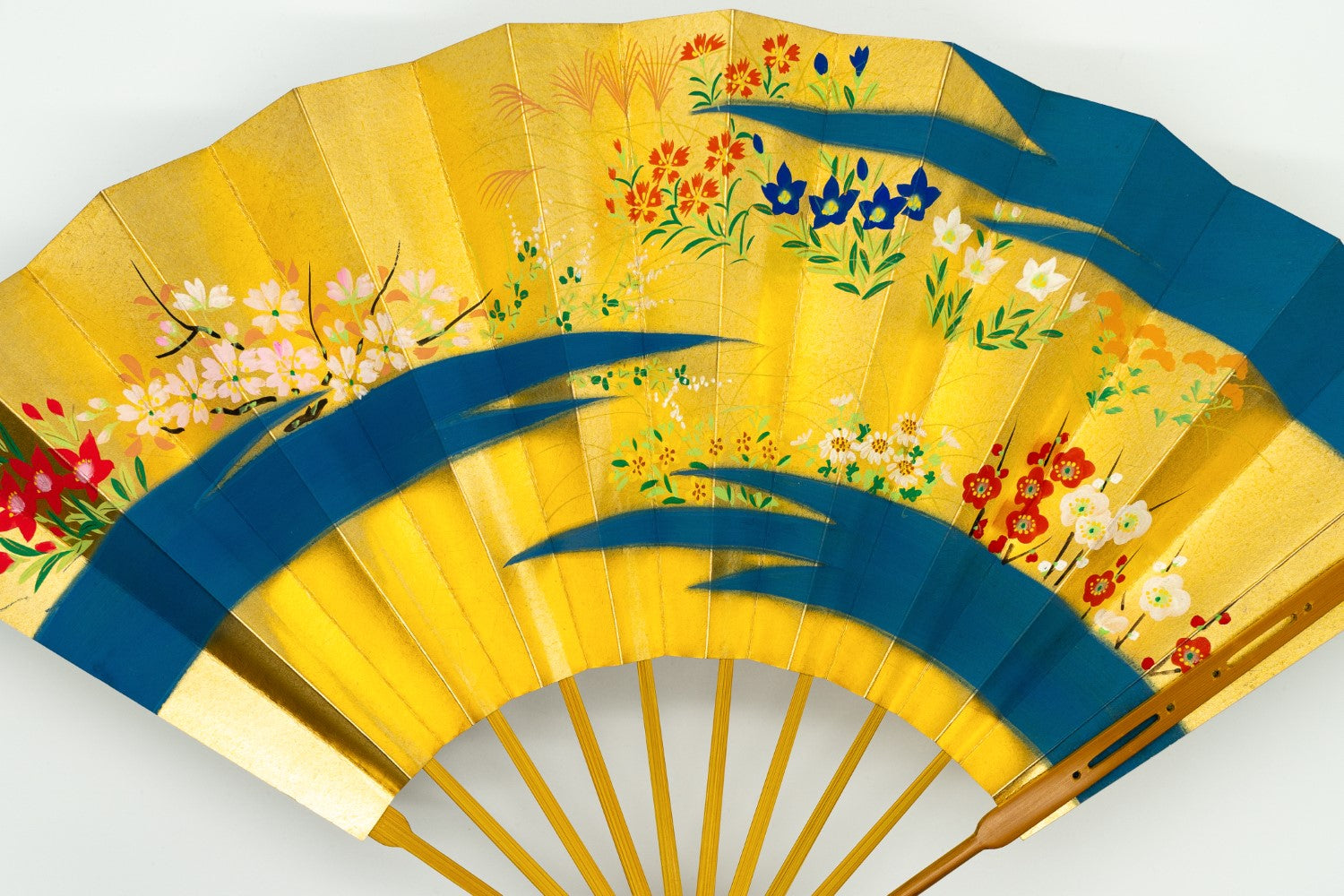 四季草花 仕舞扇 – SENSUP