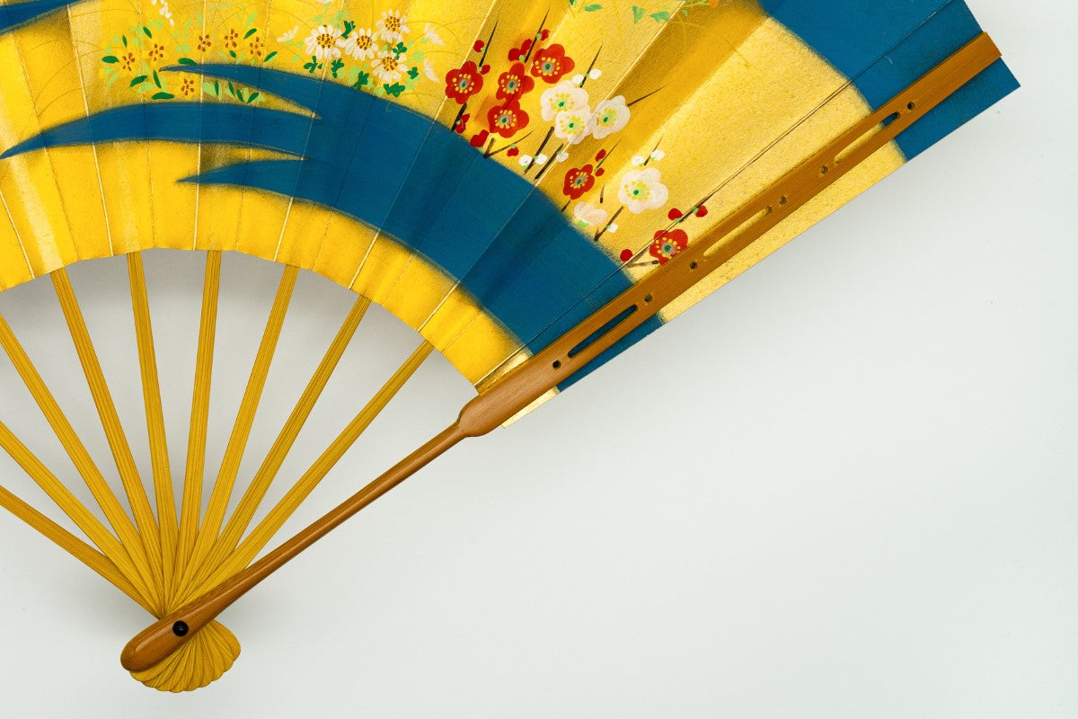 四季草花 仕舞扇 – SENSUP