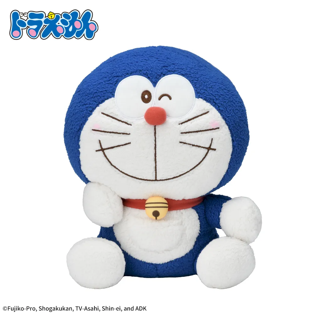 ドラえもん 赤いほっぺ Lぬいぐるみ シックカラーVer.｜プライズ・くじ