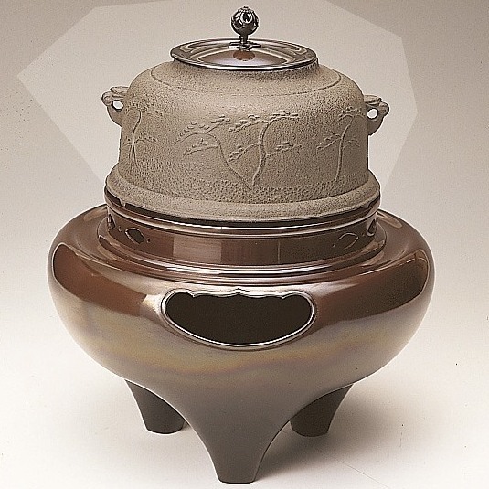 茶道具 金属製 風炉 【公式通販】