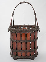 竹花籠-古美術 石泉
