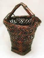 竹花籠-古美術 石泉