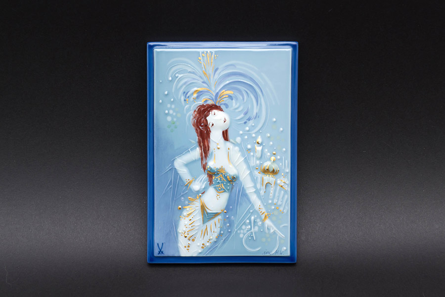 マイセン 陶板画 マイセン アラビアンナイト/千夜一夜物語 ゴンドラ