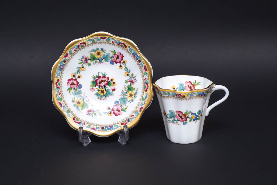 コールポート ミングローズ デミタスカップ＆ソーサーを買い取りました