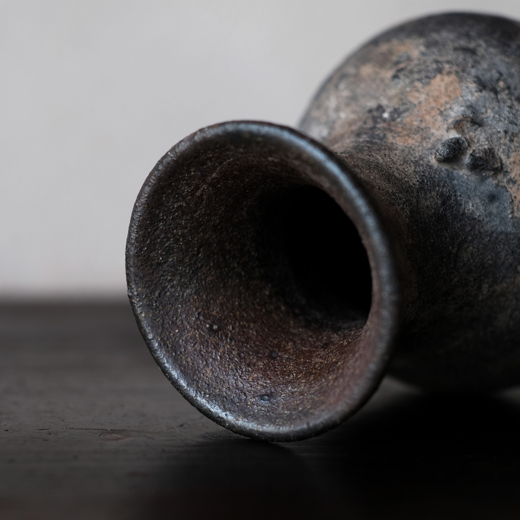 能野焼 仏花器 | 骨董と詩学 Antique & Poetics | 蛇韻律