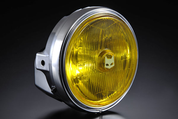 マーシャルヘッドライト722.702クリア×黒 ホンダ/750F CBX400F