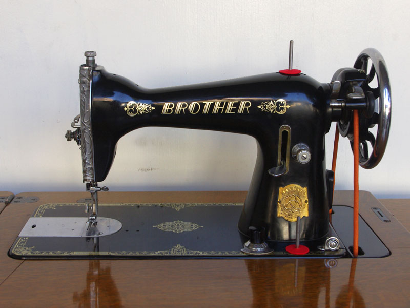 No.503 Brother ブラザー製 家庭用足踏みミシン：アンティークミシン