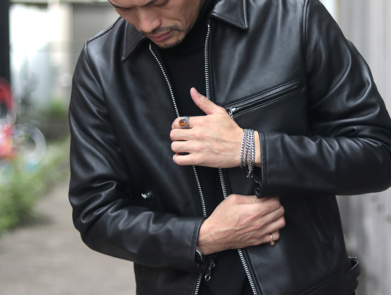 ナノユニバース サーモライトシングルライダース L シープスキン