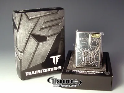 Japanese Exclusive Transformers Zippo Lighter!
