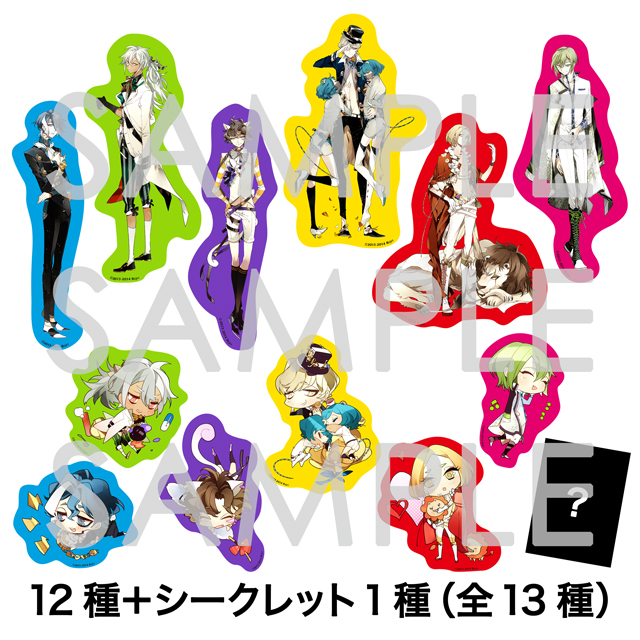 スズ アリス ステッカー セット ALICE=ALICE トレーディングステッカー