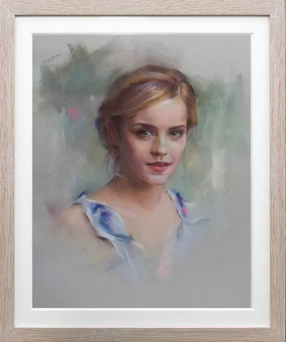 色鉛筆肖像画制作例｜肖像画工房