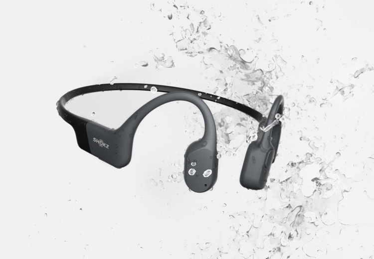 Shokz OpenRun - Bone Conduction Headphones for Running