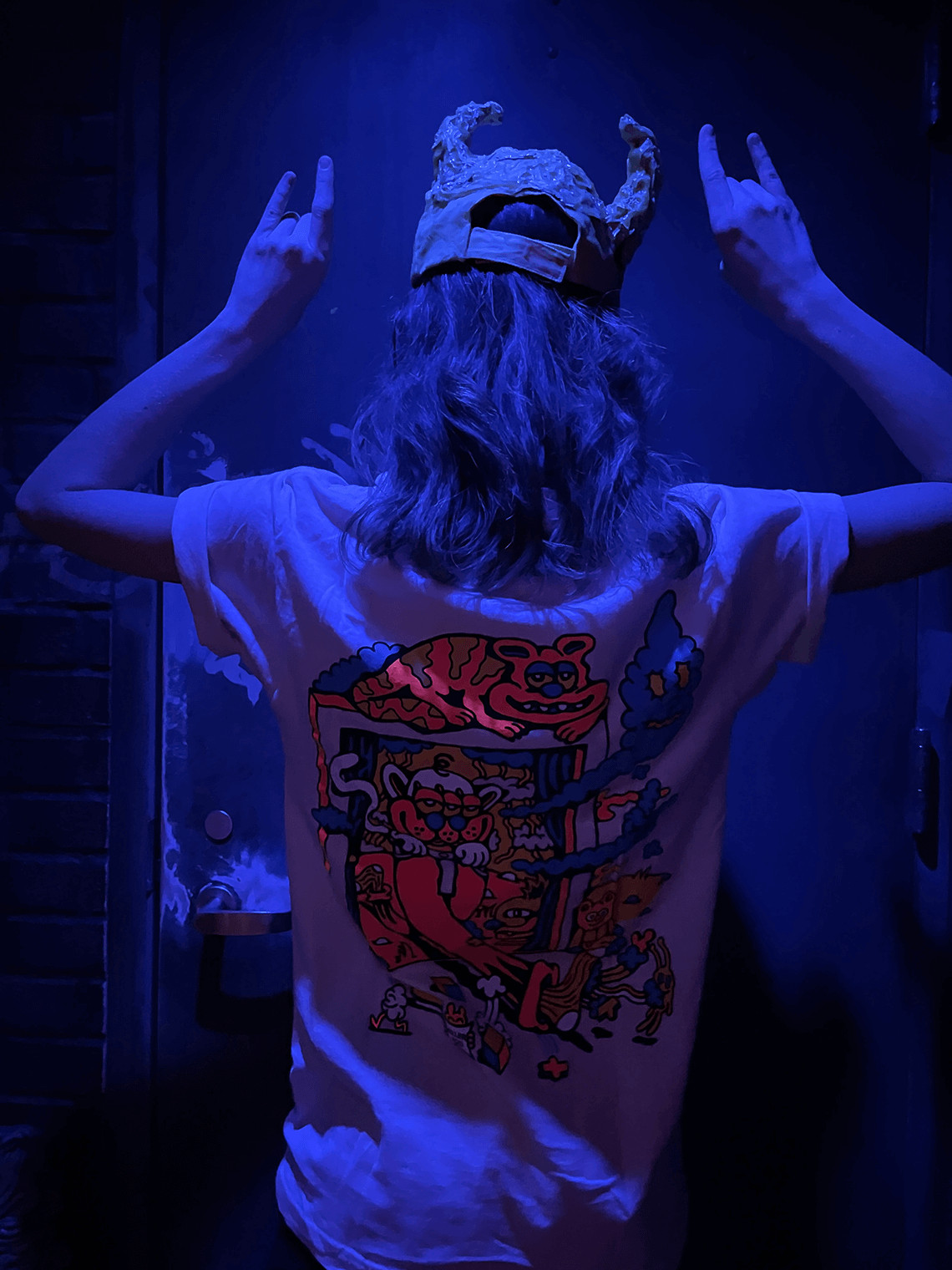 Killer Acid x MW Drippy Door T-Shirt - Meow Wolf