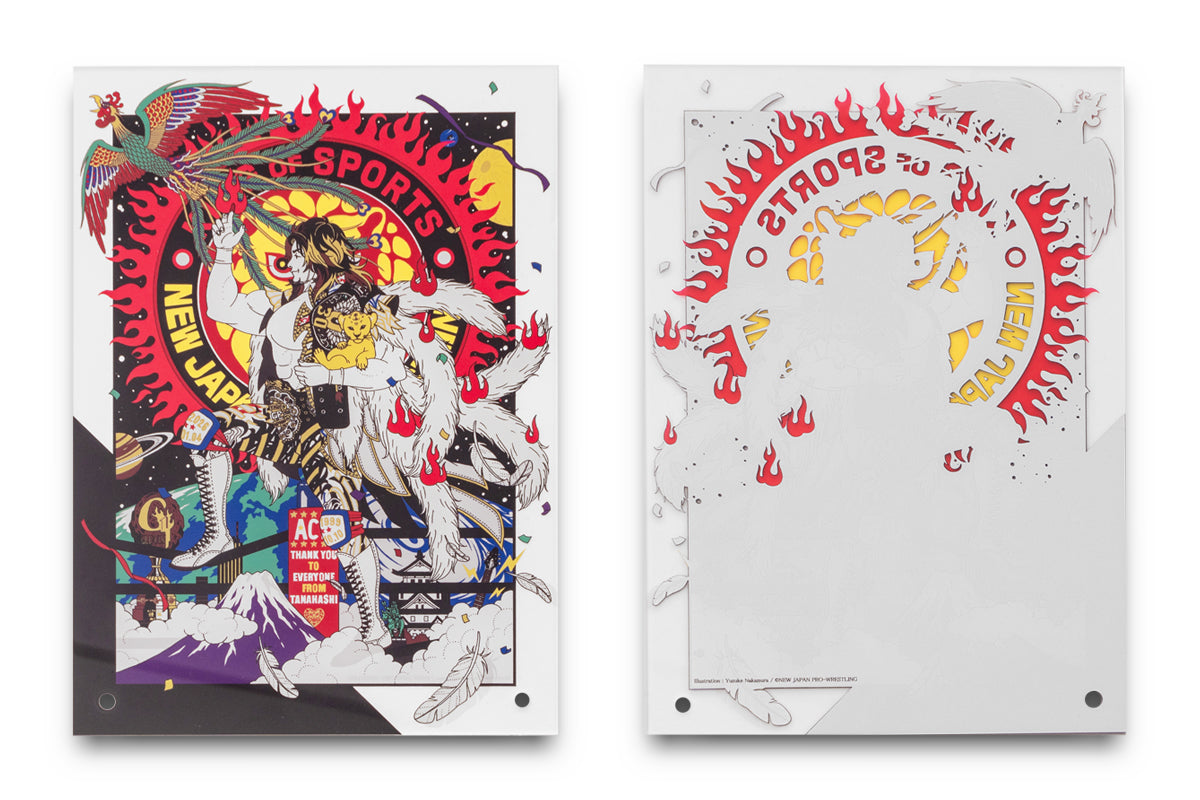 WK20 棚橋弘至×中村佑介 A5アクリルパネル(ステッカー1枚付)