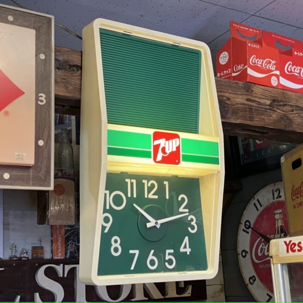 7up（セブン・アップ）ヴィンテージ ライトアップ・メニューボード