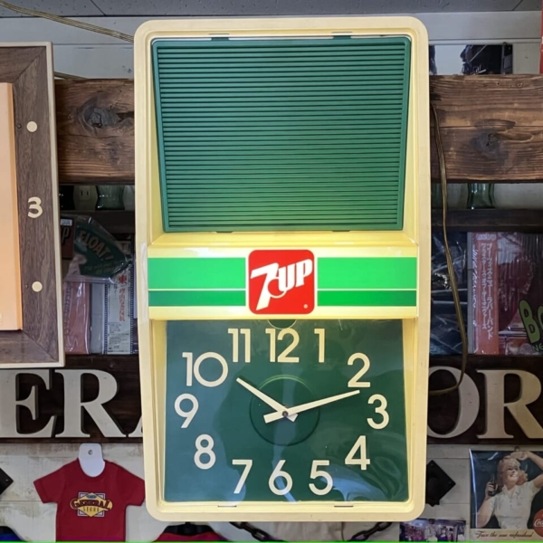 7up（セブン・アップ）ヴィンテージ ライトアップ・メニューボード
