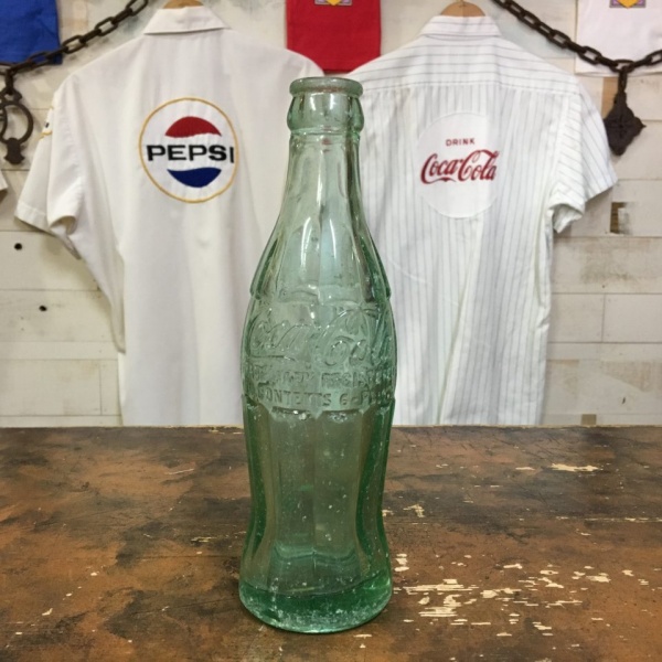 Coca-Cola（コカコーラ）ヴィンテージ・コンツァーボトル 2nd「PAT'D