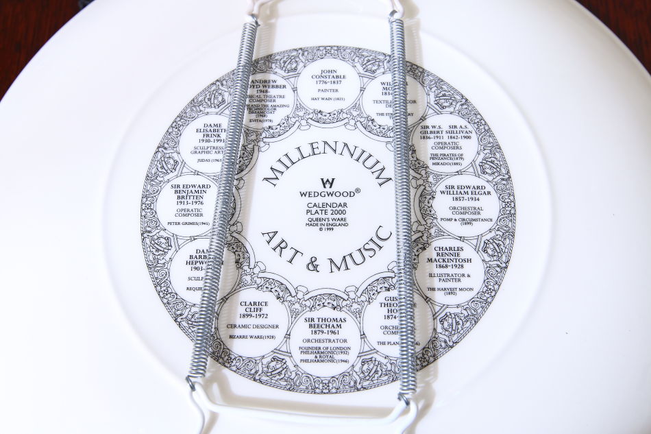 ウェッジウッドWEDGWOOD ミレニアム 2000 ART&MUSIC カレンダー
