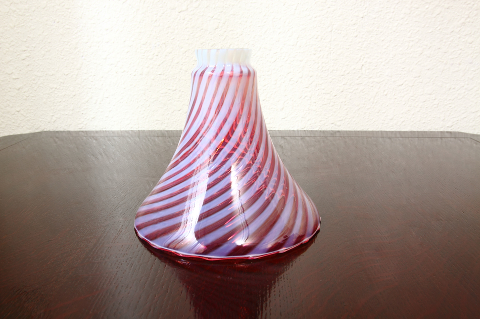 希少 フェントン ドット クランベリー フリルボール コンポート 希少