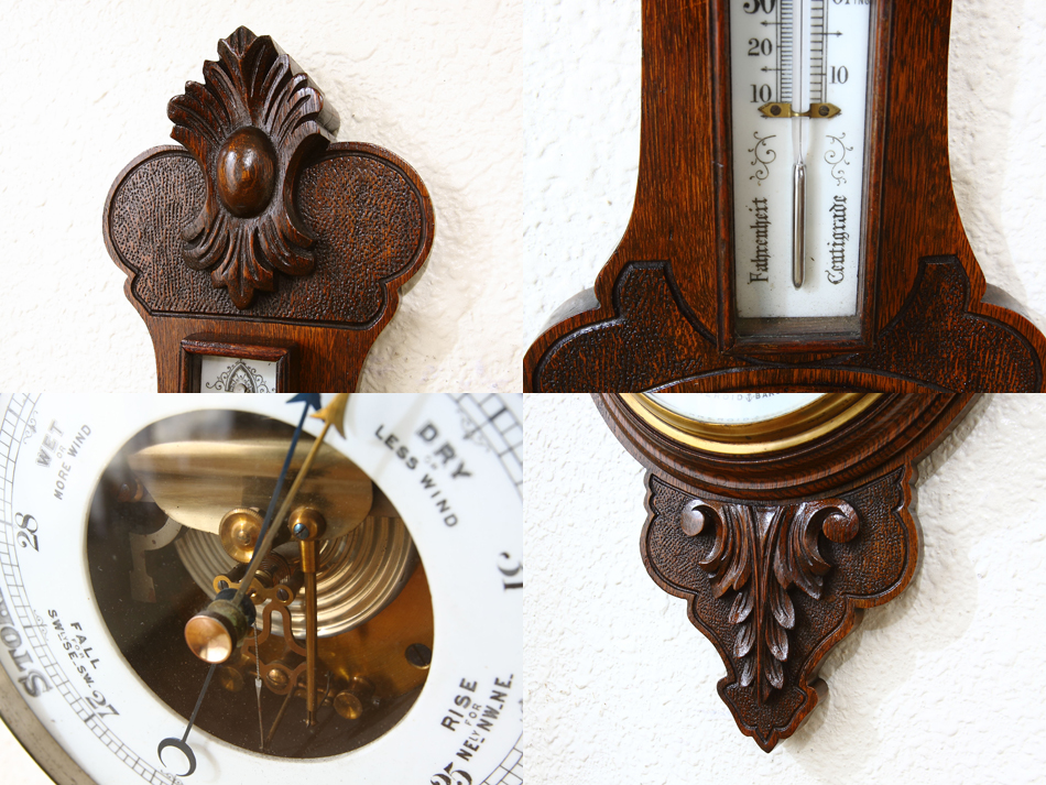 ヴィクトリアン ウェザーバロメーター｜アンティーク家具・照明の専門