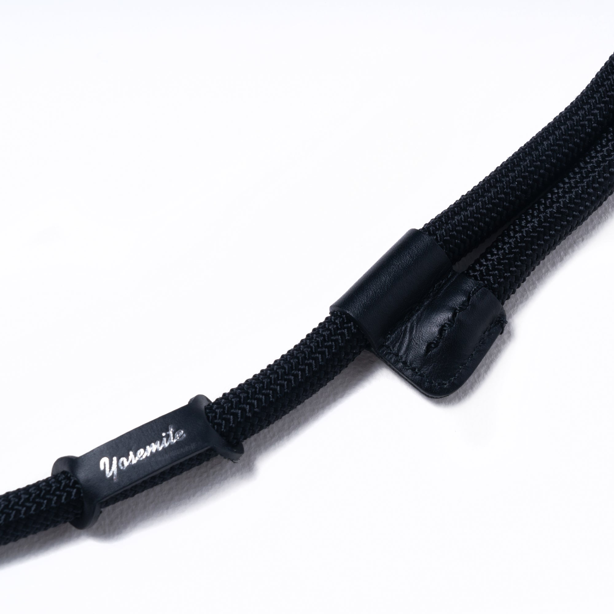 YOSEMITE MOBILE STRAP ADJUSTMENT LEATHERMAD BLACKヨセミテ モバイル