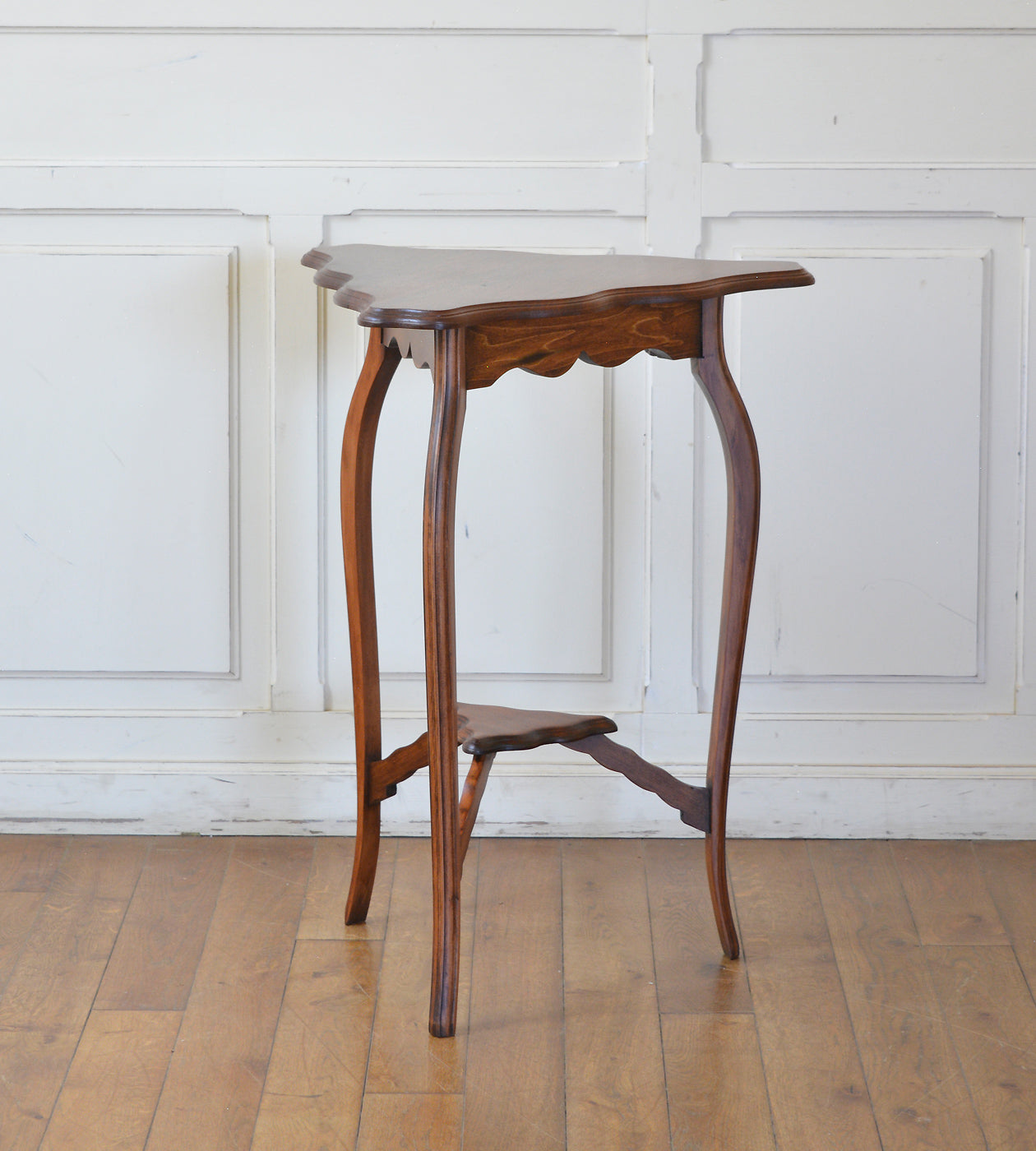 英国アンティーク木製ウィンドウテーブル/オケージョナル/サイド机(89