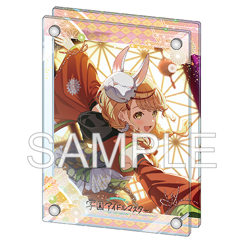 ふもコレ × 学園アイドルマスター サプライプレイマット缶ケース