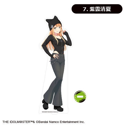 学園アイドルマスター TSUTAYA Wild ビッグアクリルスタンド　紫雲清夏 学園アイドルマスター TSUTAYA Wild ビッグアクリルスタンド 紫雲清夏
