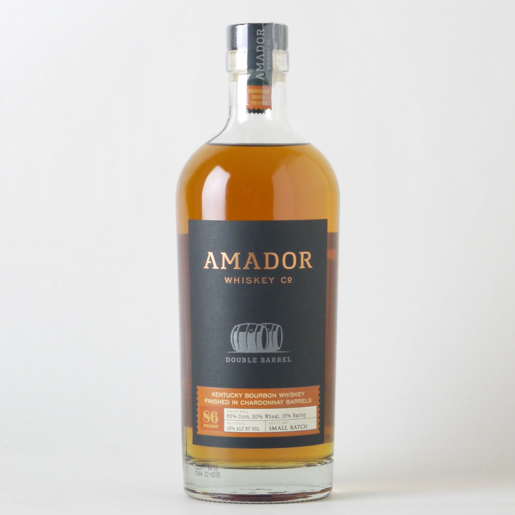 アマドール ダブルバレル シャルドネカスクフィニッシュ バーボン