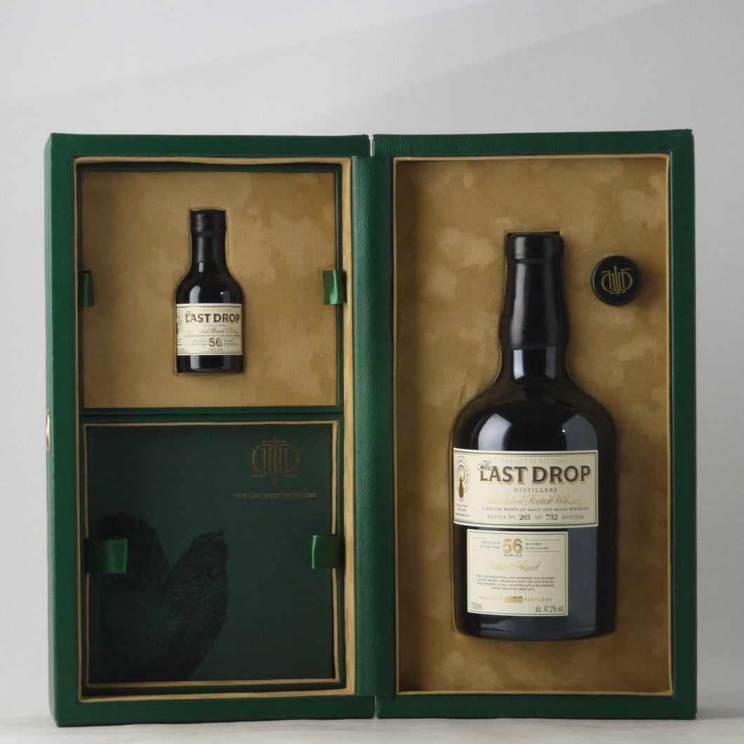 ウィスキーザ・ラスト・ドロップ56年700ml空瓶50ml未開栓1本本