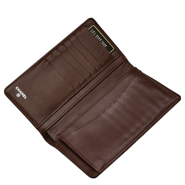 CHANEL(シャネル) マトラッセロングウォレット 長財布 A31509 ブラック