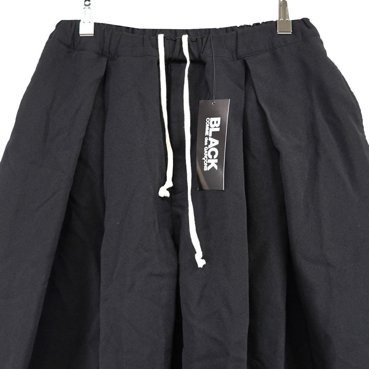 2021SSブラックコムデギャルソンウールトロペンギンパンツ