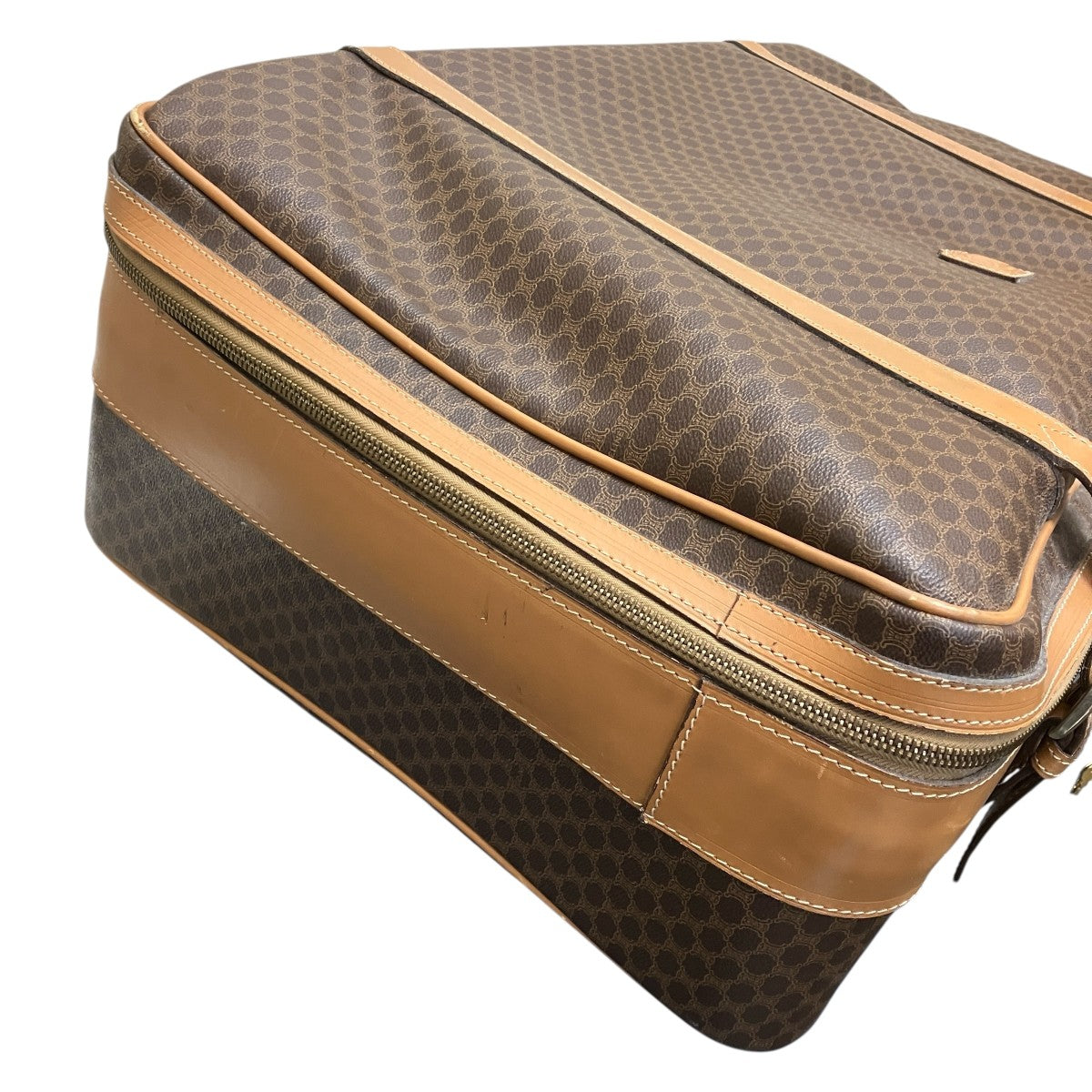 CELINE(セリーヌ) マカダムガーメントバッグ M08 ブラウン｜【公式