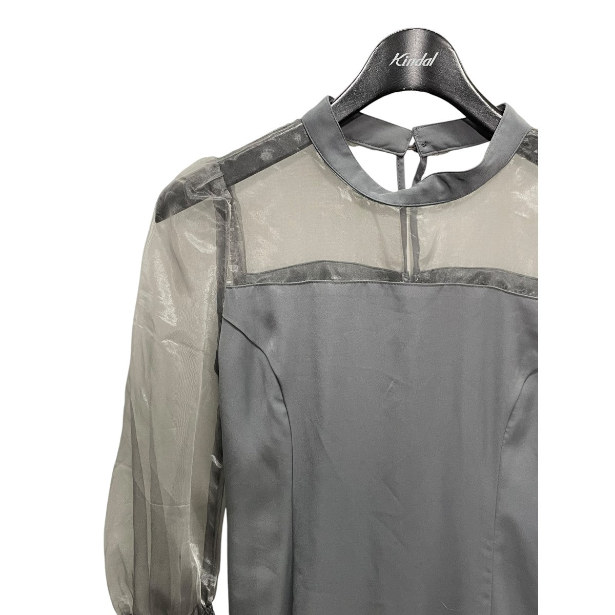 nairo(ナイロ) スタンドカラーマーメイドドレスワンピースMOP2209203