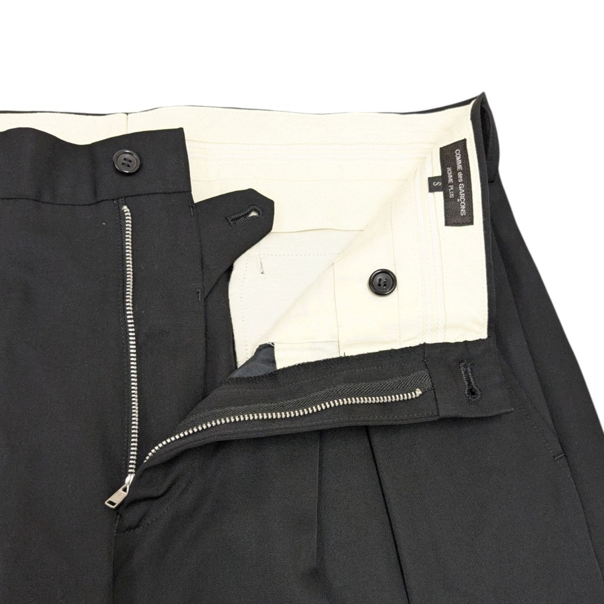 コムデギャルソンオムプリュス ワイドバルーンパンツ サイズM ブラック