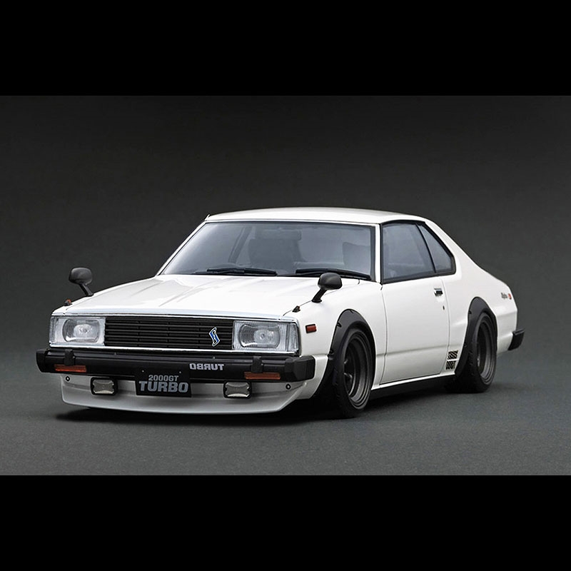 ブルースカイライン2000GT JAPAN TURBO 八の字シャコタン ブルー