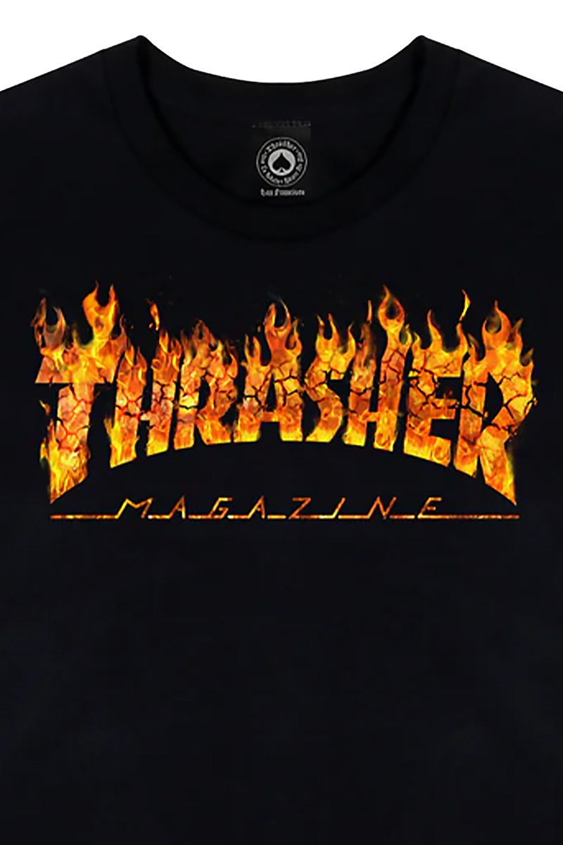 THRASHER (スラッシャー) Inferno S/S T-Shirt BLACK / ロック
