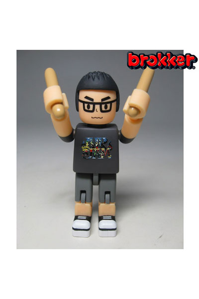 Hi-STANDARD ハイスタ brokker フィギュアセット Hi-STANDARD