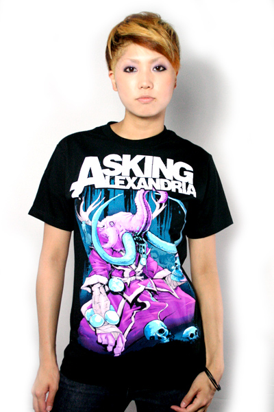 ASKING ALEXANDRIA DEVOUR T-Shirt / ロックファッション / バンドT