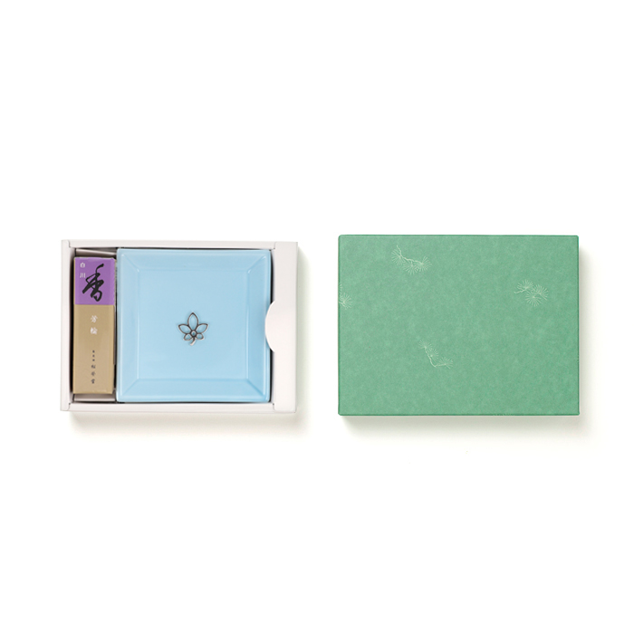 山下泰園 蔦蒔絵 香合 共箱 w4.4cm 東キ8-0127☆2F