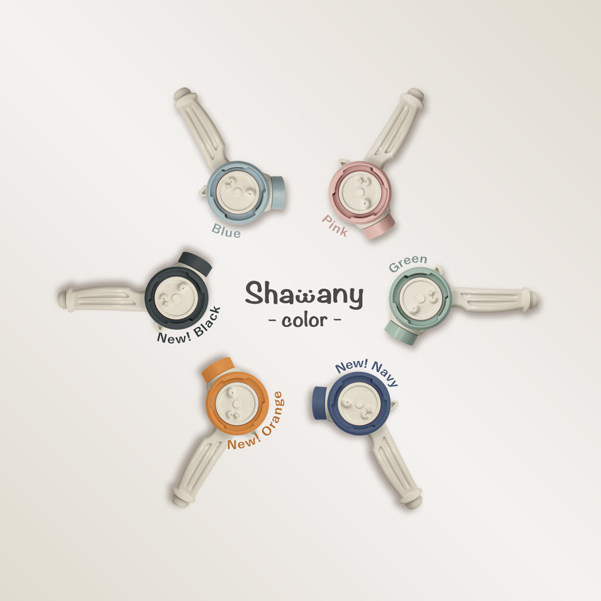 猫ちゃんを簡単・スピーディに洗えるシャワーヘッド 「シャワニー