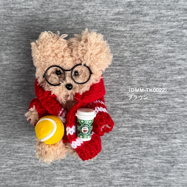 その他 アクセサリ・小物 ]くましゃんテニスチャーム DMM-TK002