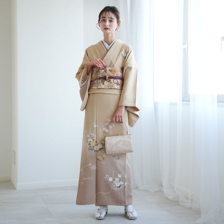 一右衛門 No. 719 着物 訪問着 付下げ 23枚纏め売り 紬地