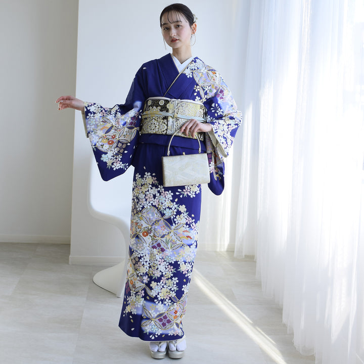 訪問着4点フルセット 647D 入学式 卒業式 結婚式 七五三 お宮参り 楽天