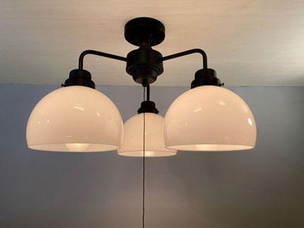 oliviar おまとめ3個 後藤照明 アルミシェードランプ レトロ照明