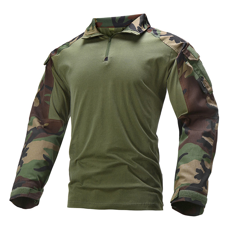 楽天市場】EMERSON CPスタイル G3コンバットシャツ ウッドランド WL